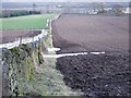 Ploughed fields near Couston