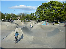 NT2272 : Saughton Skatepark by kim traynor