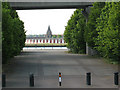 Looking under the viaduct