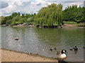 Lake in Beckton District Park