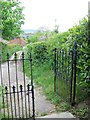 Through the gate, St Aldhelm