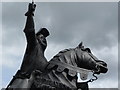 All or nothing - Owain Glyndwr statue, Corwen