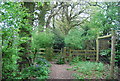 Kissing gate on the edge of Manning