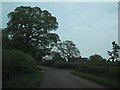 Road junction north of Hornton