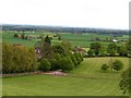 View from the hill at Crayke