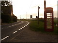 Woodcutts: redundant telephone box