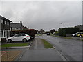 Approaching the junction of  Greentrees Crescent and The Martlets