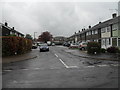 Looking from Greentrees Crescent into The Martlets