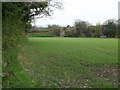 View north across cropland to the Maghera Bridge 