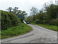 A motor vehicle on a lane signed as "Unsuitable for motor vehicles"