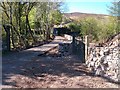 Widened driveway to the Old Gamekeeper