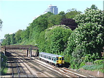 TQ3264 : Approaching South Croydon by Malc McDonald