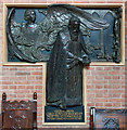 St John the Divine, Vassall Road, Kennington, London SW9 - Wall monument