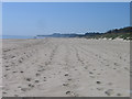 T1125 : Tracks in the sand, Curracloe beach, Co. Wexford by Rodney Burton