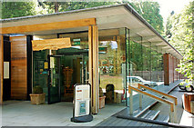 NT1635 : Dawyck Botanic Gardens Visitor Centre by Jim Barton