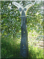 TR0223 : National Cycle Network 2 Milepost by Oast House Archive