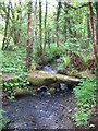 Ancient bridge over the stream at Laddnvean