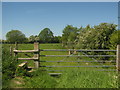 Stile, Gate and Dyke Bridge near Newenden