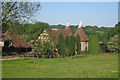 TQ8032 : Oast House at Old Weavers Cottages, Frame Farm, Iden Green Road, Iden Green, Kent by Oast House Archive