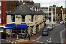 SZ0090 : The Spotted Cow, Poole, Dorset by Peter Trimming