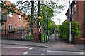 Footpath to a river walk - Sleaford