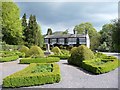 Knot garden and Plas Newydd