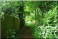 Footpath off London Rd