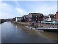 View west down the Arun from Arundel Bridge