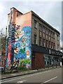 Water Sport mural, Market Street, Exeter