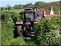 Tractor on Broadway Lane