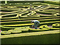 Trimming the Parterre Hedging at Pitmedden
