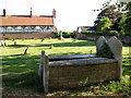 The church of SS Peter and Paul in Pettistree - churchyard