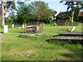 The church of SS Peter and Paul in Pettistree - churchyard