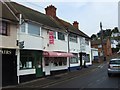 Shops in Chapel Street, Budleigh Salterton