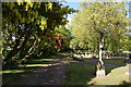 A quieter corner of Hurst Cemetery