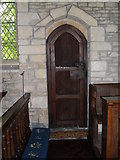 ST7611 : All Saints, Fifehead Neville- door to the vestry by Basher Eyre