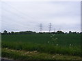 TM3960 : Power lines from Sizewell Power Station by Geographer
