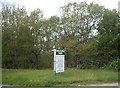 Roadside sign for Dalfling Farm business park