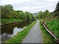 Canal towpath below Lock 42E