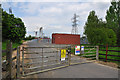SK9138 : Grid sub-station - Great Gonerby by Mick Lobb