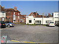 Rear of tyre depot in St Cross Road