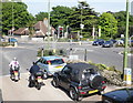 Busy intersection, on the A3022 to Paignton