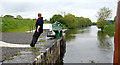 Departing Carnroe lock, River Bann