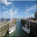 Lock at Sovereign Harbour