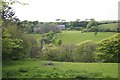 Tregrylls across the valley