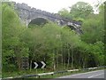 NN3210 : Railway viaduct north of Inveruglas by Stephen Sweeney