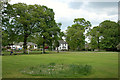 Village green and football pitch, Pitcairngreen