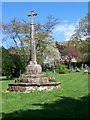 Churchyard cross, The Church of St George, Bicknoller