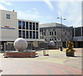 Mystery objects, John Frost Square, Newport