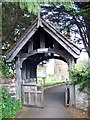 Lych gate, The Church of St John the Baptist